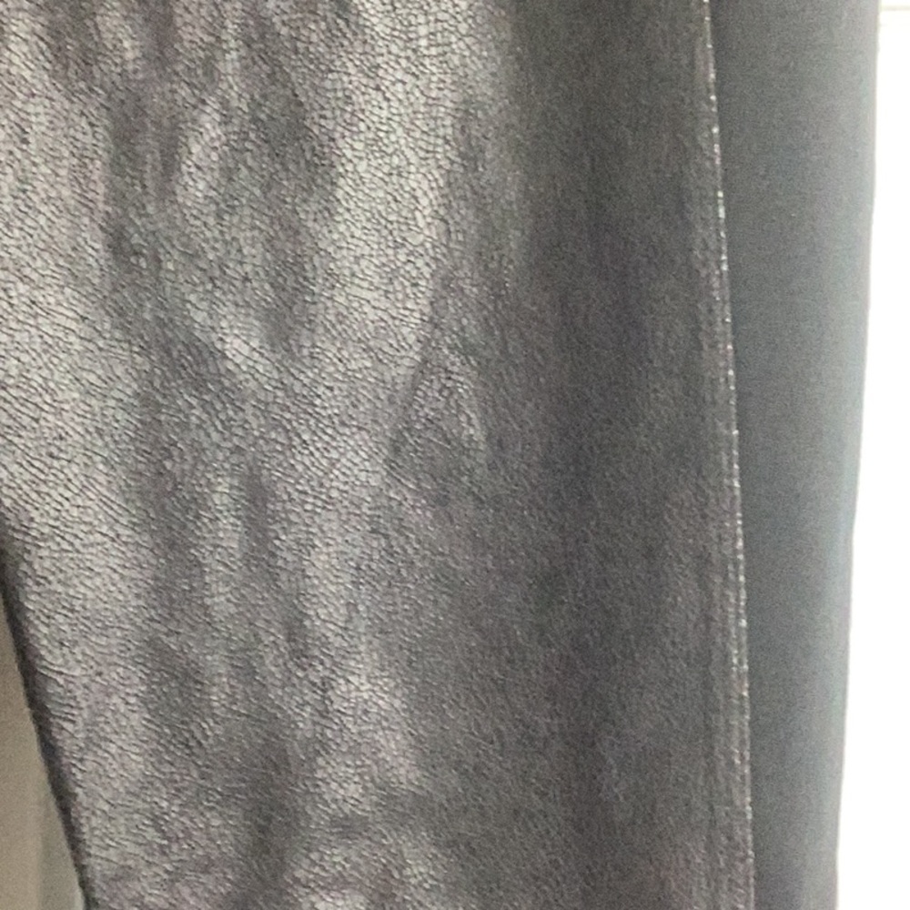 Lysse Black Faux Leather Pants New S 4-6 - Picture 3 of 9